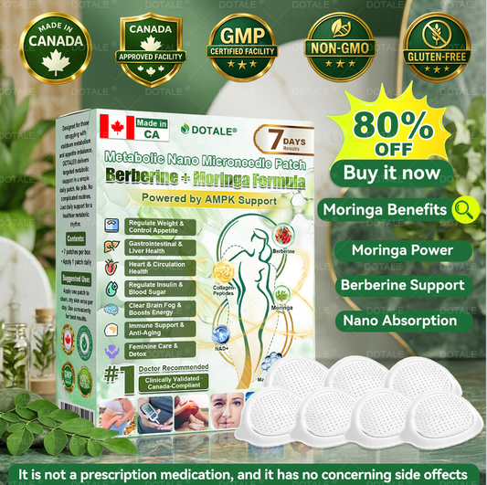 𝑫𝑶𝑻𝑨𝑳𝑬® 𝑴𝒆𝒕𝒂𝒃𝒐𝒍𝒊𝒄 𝑵𝒂𝒏𝒐 𝑴𝒊𝒄𝒓𝒐𝒏𝒆𝒆𝒅𝒍𝒆 𝑷𝒂𝒕𝒄𝒉(𝐉𝐮𝐬𝐭 𝐨𝐧𝐜𝐞 𝐚 𝐝𝐚𝐲, 𝐯𝐢𝐬𝐢𝐛𝐥𝐞 𝐜𝐡𝐚𝐧𝐠𝐞𝐬 𝐢𝐧 𝟕 𝐝𝐚𝐲𝐬）𝘽𝙚𝙧𝙗𝙚𝙧𝙞𝙣𝙚 + 𝙈𝙤𝙧𝙞𝙣𝙜𝙖 𝙁𝙤𝙧𝙢𝙪𝙡𝙖 ✅ 𝐅𝐨𝐫 𝐨𝐛𝐞𝐬𝐢𝐭𝐲, 𝗟𝗼𝗼𝘀𝗲 𝘀𝗸𝗶𝗻,𝐝𝐢𝐚𝐛𝐞𝐭𝐞𝐬, 𝐬𝐥𝐞𝐞𝐩 𝐚𝐩𝐧𝐞𝐚, 𝐣𝐨𝐢𝐧𝐭 𝐢𝐬𝐬𝐮𝐞𝐬, 𝐚𝐧𝐝 𝐦𝐨𝐫𝐞