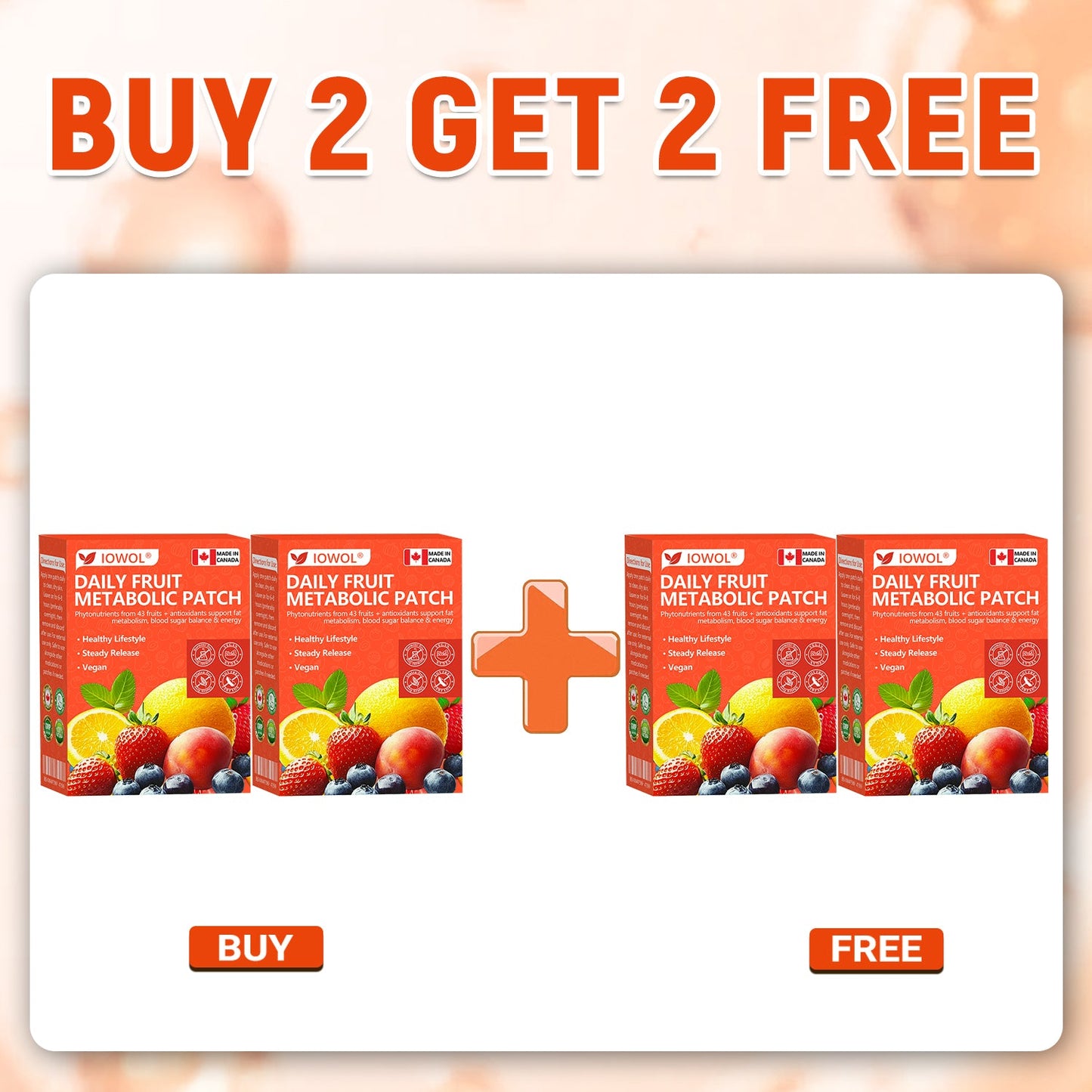 𝐎𝐟𝐟𝐢𝐜𝐢𝐚𝐥 𝐒𝐭𝐨𝐫𝐞 | 𝐈𝐎𝐖𝐎𝐋® 𝐃𝐚𝐢𝐥𝐲 𝐅𝐫𝐮𝐢𝐭 𝐌𝐞𝐭𝐚𝐛𝐨𝐥𝐢𝐜 𝐏𝐚𝐭𝐜𝐡 𝐮𝐬𝐞𝐬 𝐨𝐫𝐠𝐚𝐧𝐢𝐜 𝐟𝐫𝐮𝐢𝐭 𝐞𝐱𝐭𝐫𝐚𝐜𝐭𝐬 𝐚𝐧𝐝 𝐩𝐡𝐲𝐭𝐨𝐧𝐮𝐭𝐫𝐢𝐞𝐧𝐭𝐬 𝐟𝐫𝐨𝐦 𝟒𝟑 𝐟𝐫𝐮𝐢𝐭𝐬 𝐭𝐨 𝐬𝐮𝐩𝐩𝐨𝐫𝐭 𝐟𝐚𝐭 𝐦𝐞𝐭𝐚𝐛𝐨𝐥𝐢𝐬𝐦, 𝐛𝐚𝐥𝐚𝐧𝐜𝐞 𝐛𝐥𝐨𝐨𝐝 𝐬𝐮𝐠𝐚𝐫, 𝐚𝐧𝐝 𝐛𝐨𝐨𝐬𝐭 𝐞𝐧𝐞𝐫𝐠𝐲 𝐟𝐨𝐫 𝐚𝐥𝐥-𝐝𝐚𝐲 𝐰𝐞𝐥𝐥𝐧𝐞𝐬𝐬.